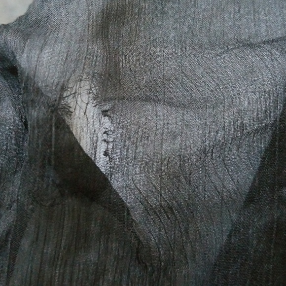 Dressy Sheer Poncho Cardigan Coverup - Picture 3 of 4